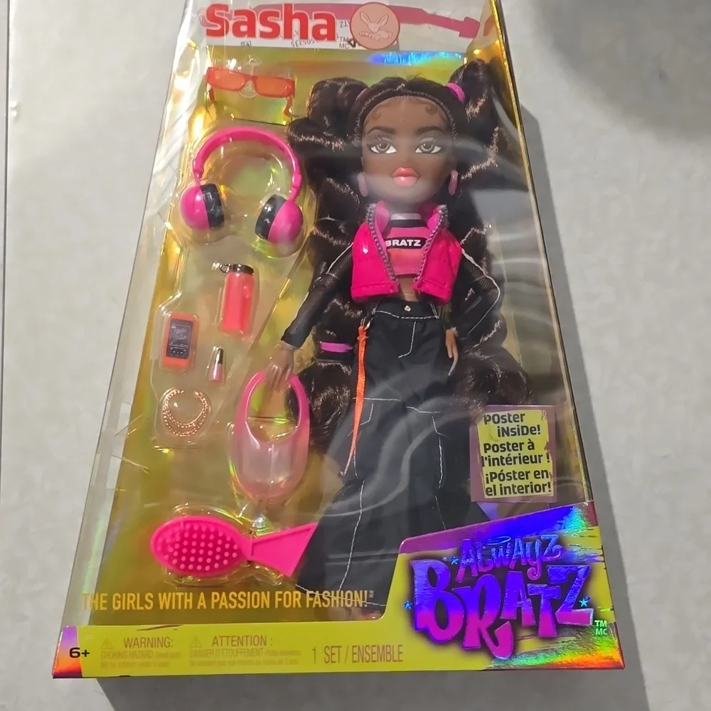 Bratz Sasha‎ Doll with Accessories NWT 2023